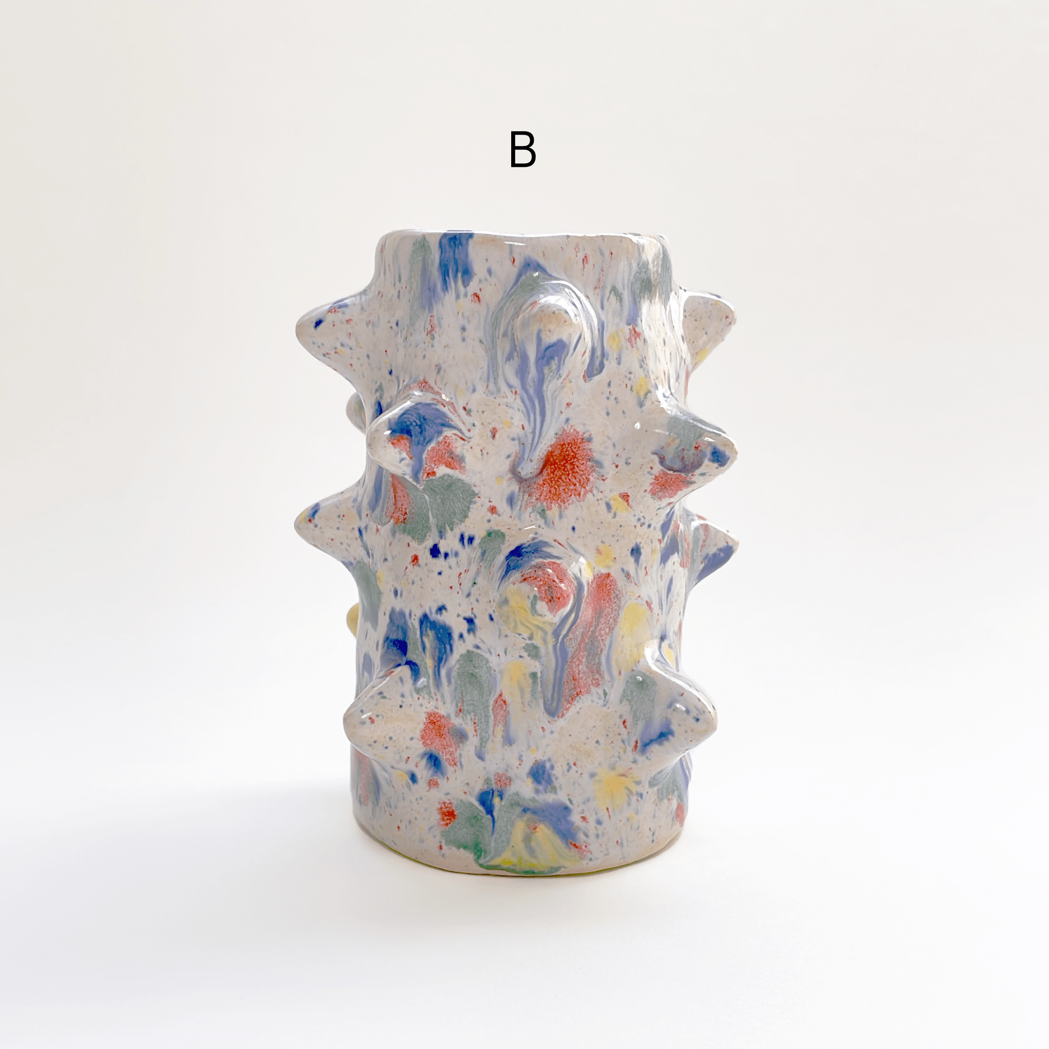 Satoko Kako / Spicky vase (colourful dots) – ニューオープン