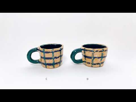 Kako♡ Satoko Kako / Check mug cup – ニューオープン