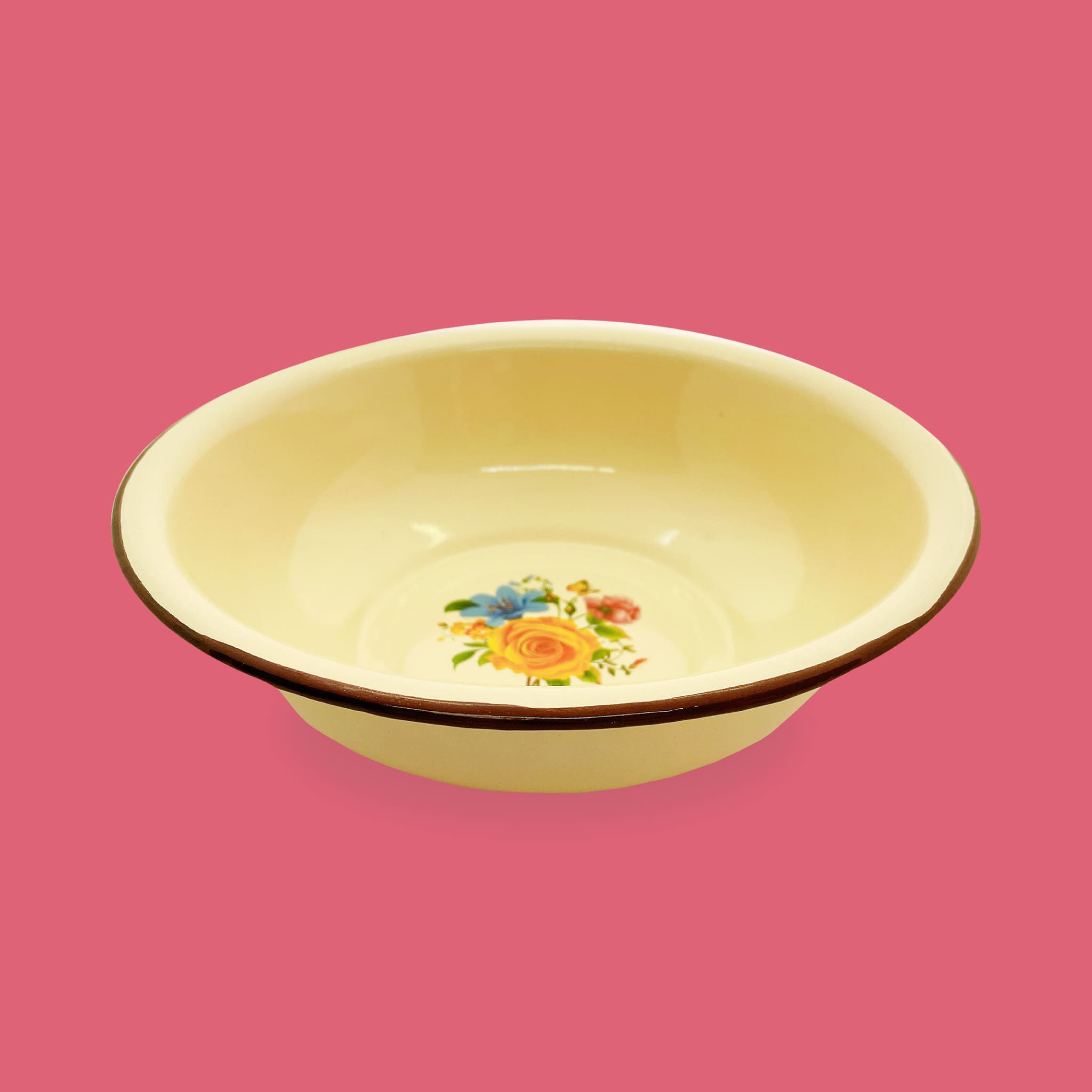 niiihaotokyo ホーローボウル(花柄) / China – ニューオープン