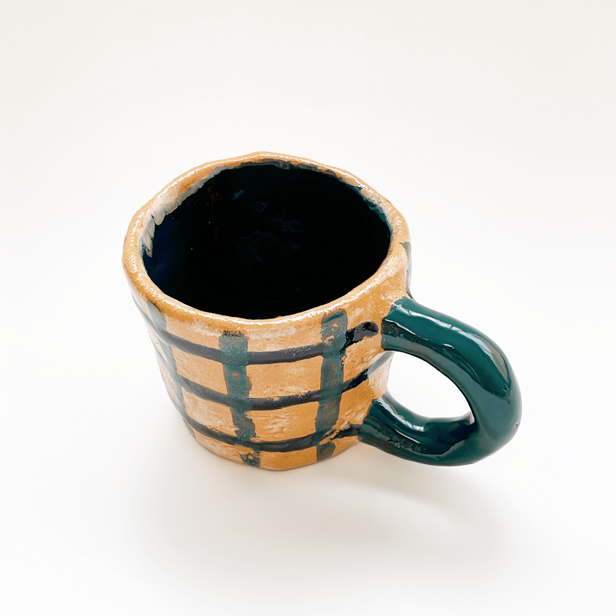 Satoko Kako / Check mug cup – ニューオープン Satoko Kako / Check mug cup – ニューオープン