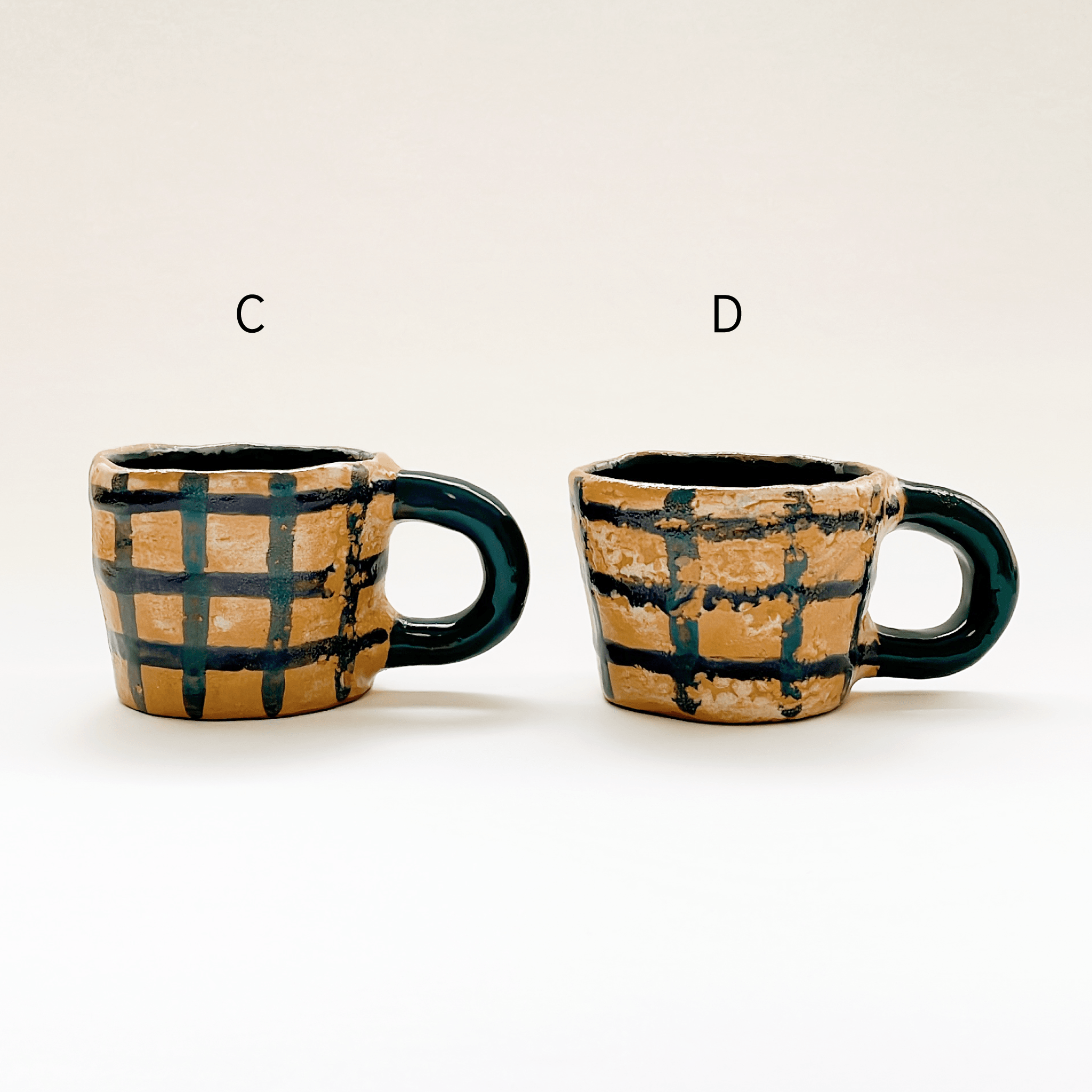 Satoko Kako / Check mug cup – ニューオープン Satoko Kako / Check mug cup – ニューオープン